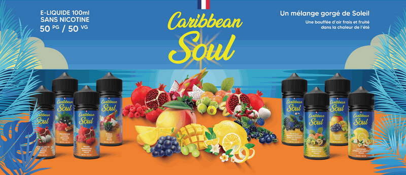 Caribbean Soul - E-liquide premium Bobble