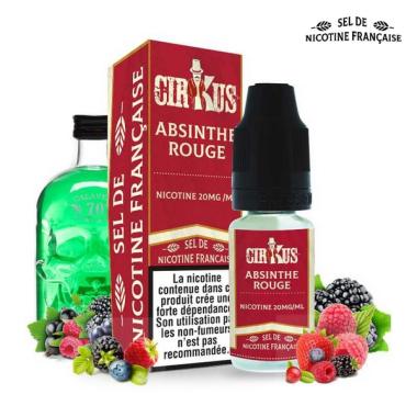 Absinthe Rouge - CirKus aux sels de nicotine - 10ml