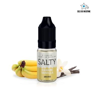 Banane Vanilla - Salty aux sels de nicotine - 10ml