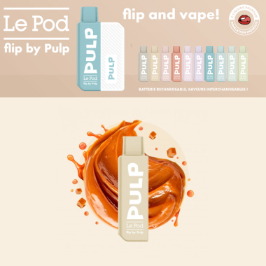 Caramel - Cartouche - Le Pod Flip by Pulp