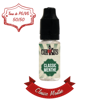 Classic Menthe - Authentic CirKus - 10ml