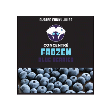 Concentré Frozen Blue Berries - Elsass Funky Juice - 30ml