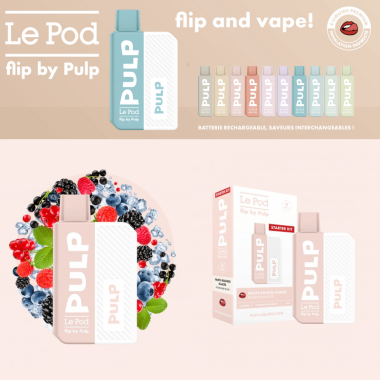 Fruits Rouges Glacés - Starter Kit - Le Pod Flip by Pulp