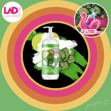 Menthe 60ml - Le Litre by Liquidarom