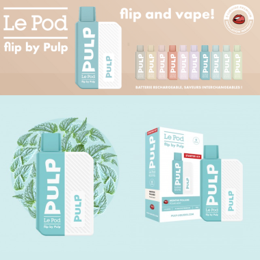 Menthe Polaire - Starter Kit - Le Pod Flip by Pulp