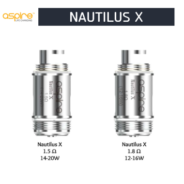 Résistance pour Nautilus X - Aspire